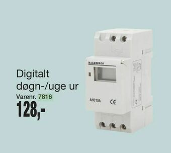 Digitalt døgn-/uge ur