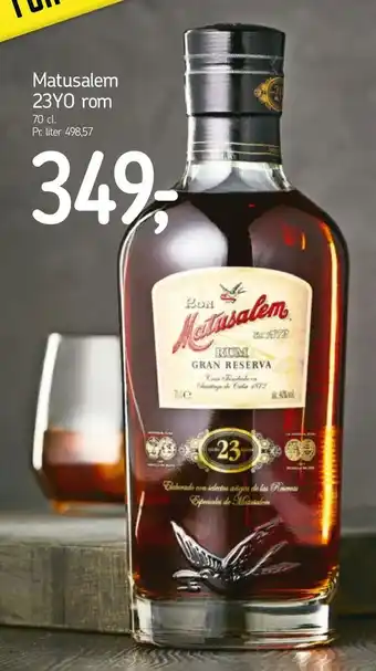 Matusalem 23YO rom
