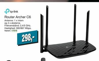 Harald Nyborg Router Archer C6 tilbud