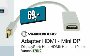 Adapter HDMI - Mini DP