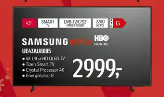 Føtex Samsung Ue43au8005 tilbud