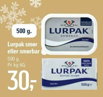 Føtex Lurpak smør eller smørbar tilbud