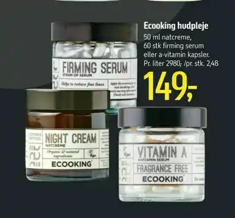 Føtex Ecooking hudpleje tilbud