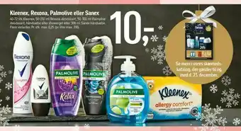 Kleenex, Rexona, Palmolive eller Sanex