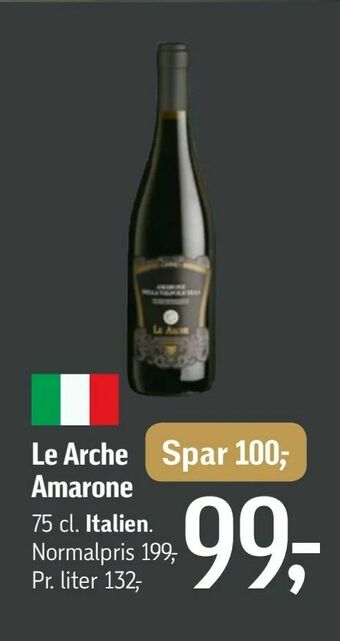 Føtex Le Arche Amarone tilbud