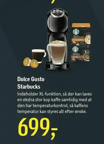 Føtex Dolce Gusto Starbucks tilbud