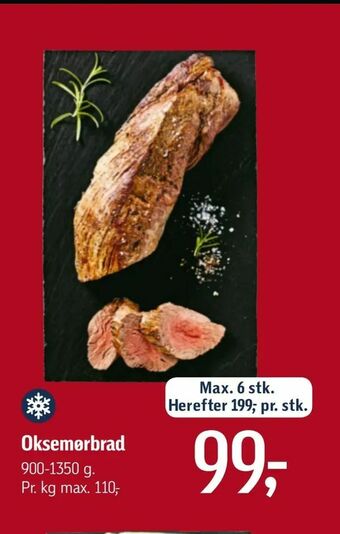 Føtex Oksemørbrad tilbud