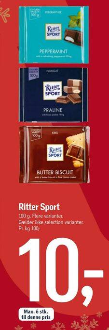 Føtex Ritter Sport tilbud