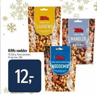 Føtex KiMs nødder tilbud