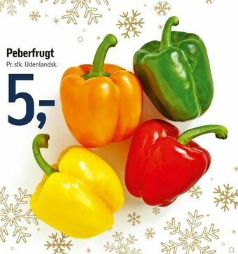 Føtex Peberfrugt tilbud