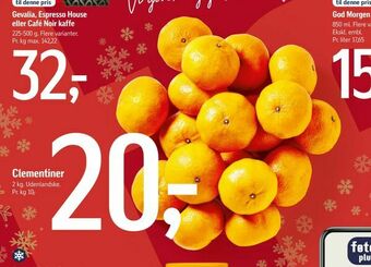 Føtex Clementiner tilbud
