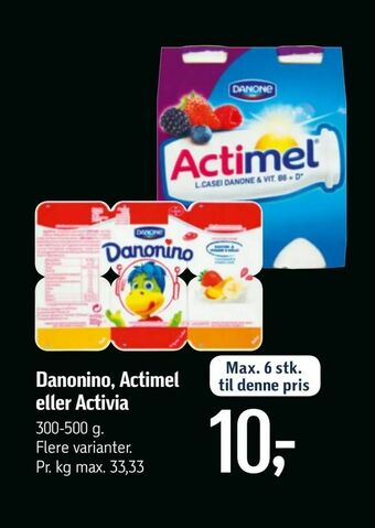 Føtex Danonino, Actimel eller Activia tilbud
