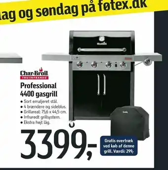 Føtex Professional 4400 gasgrill tilbud