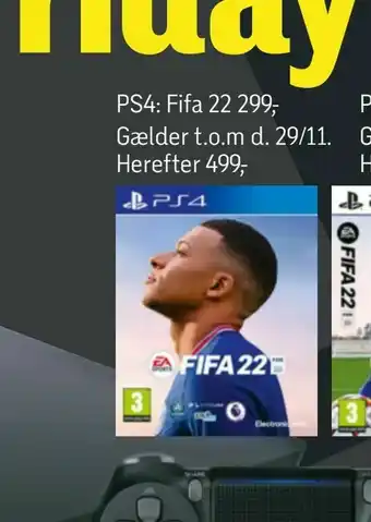 Føtex PS4: Fifa 22 tilbud