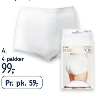 Føtex 2-pak trusser tilbud