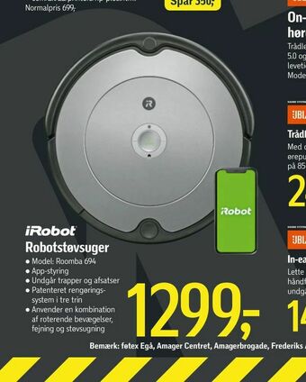 Føtex Robotstøvsuger tilbud