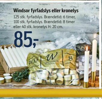 Windsor fyrfadslys eller kronelys