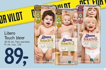 Føtex Libero Touch bleer tilbud