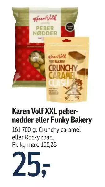 Karen Volf XXL peber nødder eller Funky Bakery