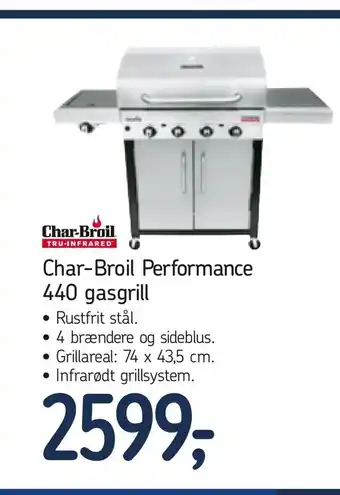 Føtex Char-Broil Performance 440 gasgrill tilbud