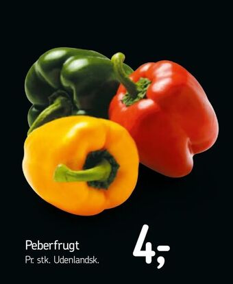 Føtex Peberfrugt tilbud