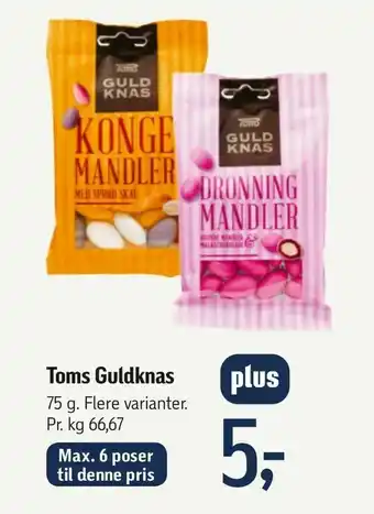Føtex Toms Guldknas tilbud
