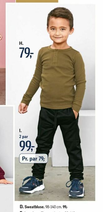 Føtex Sweatbukser tilbud