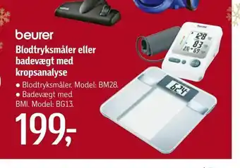 Føtex Blodtryksmåler eller badevægt med kropsanalyse tilbud