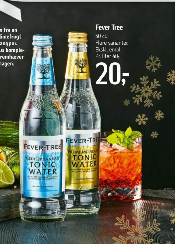 Fever Tree tilbud hos Føtex