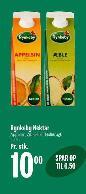 Min Købmand Rynkeby Nektar tilbud