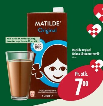 Matilde Orginal Kakao Skummetmælk