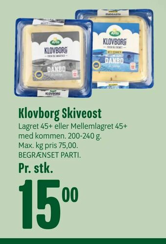 Klovborg Skiveost