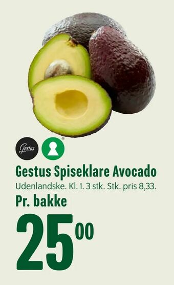 Min Købmand Gestus Spiseklare Avocado tilbud