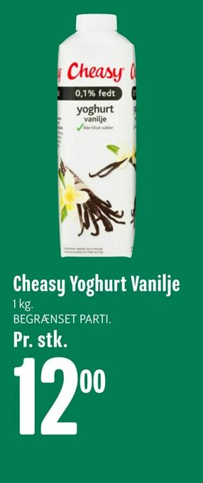 Min Købmand Cheasy Yoghurt Vanilje tilbud