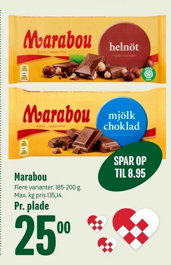 Min Købmand Marabou tilbud