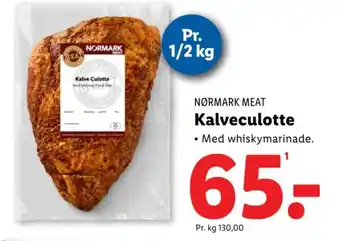 Lidl NØRMARK MEAT Kalveculotte tilbud