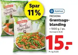 Lidl FRESHONA Grøntsags- blanding tilbud