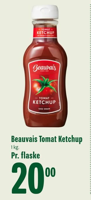 Min Købmand Beauvais Tomat Ketchup tilbud