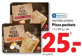 Lidl TRATTORIA ALFREDO Pizza pockets tilbud