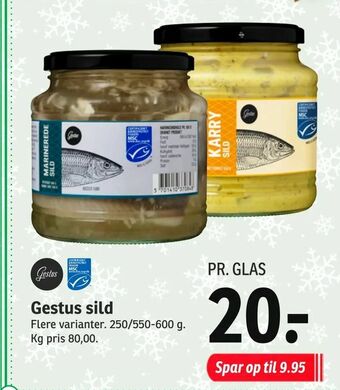 SPAR Gestus sild tilbud