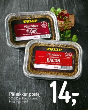 Føtex Pålækker postej tilbud