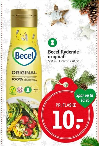 SPAR Becel flydende original tilbud