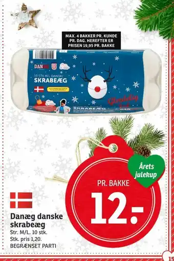 SPAR Danæg danske skrabeæg tilbud