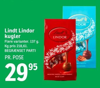 Lindt Lindor kugler