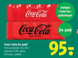 Coop 365 Coca-Cola 24-pak tilbud