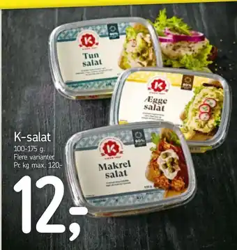 Føtex K-salat tilbud
