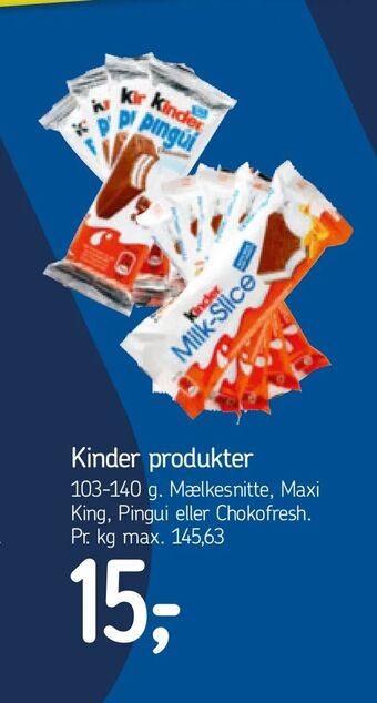 Føtex Kinder produkter tilbud