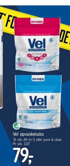 Føtex Vel opvasketabs tilbud