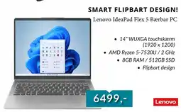 Tjdata Lenovo IdeaPad Flex 5 Bærbar PC tilbud