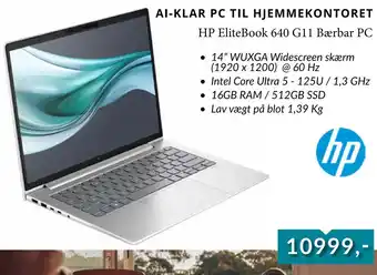 Tjdata HP EliteBook 640 G11 Bærbar PC tilbud